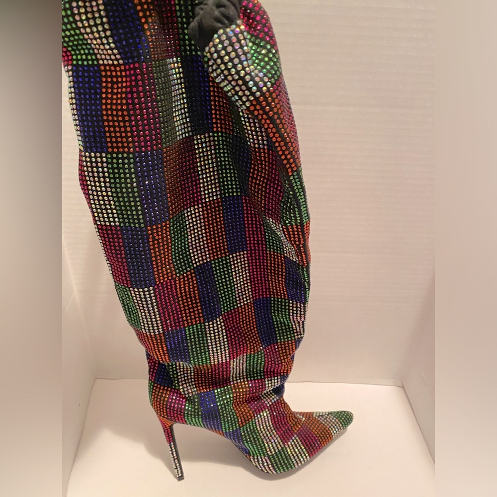 Women wide calf plus size friendly size 10 boots